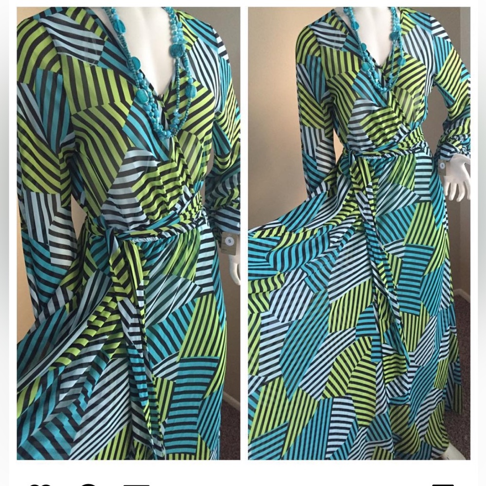 Long sleeve maxi dress